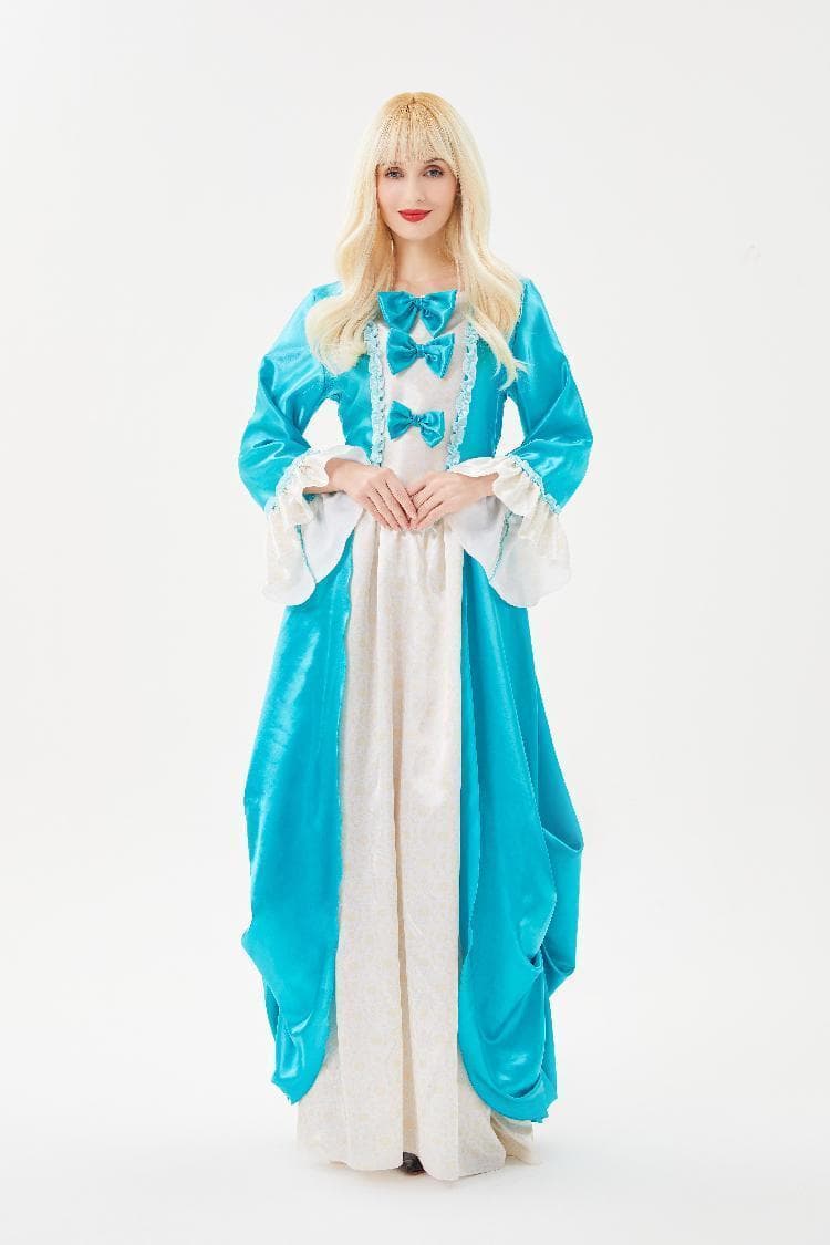 Layered blue character costume from the PartyTime presentation archive