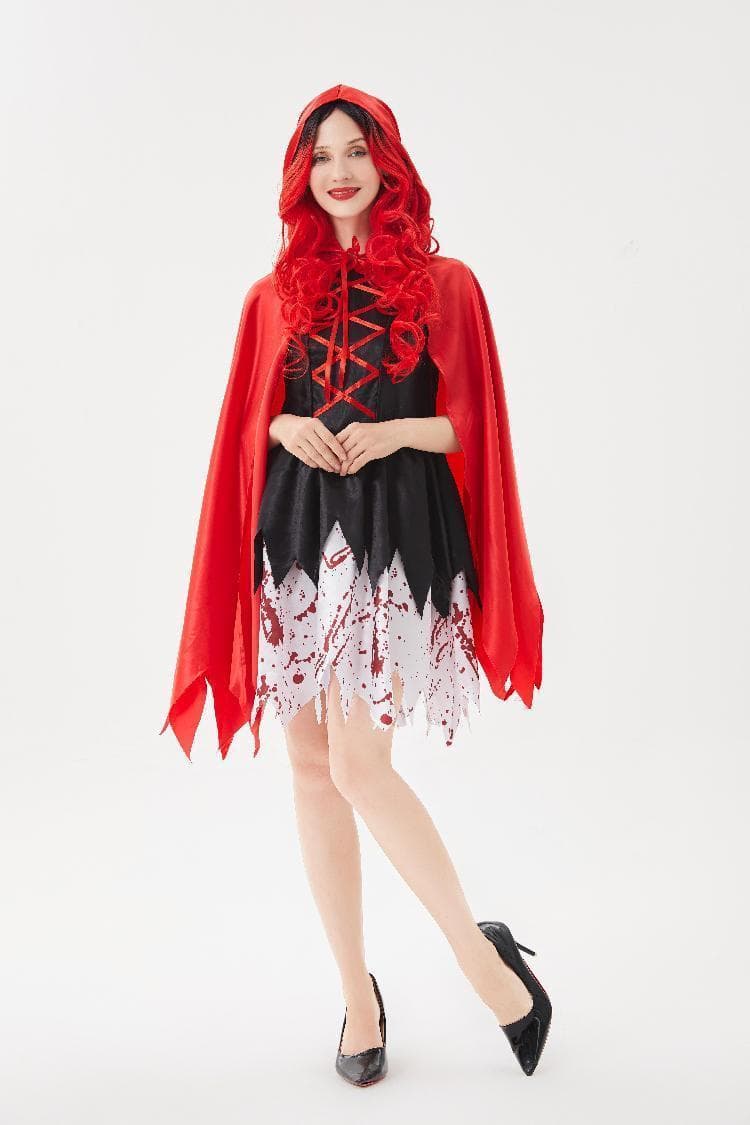 Red hood costume from the PartyTime presentation archive