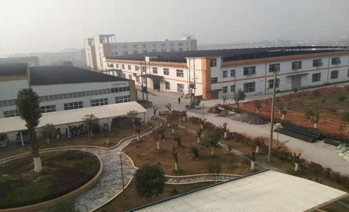 PartyTime Jiangxi production base viewed across the factory campus